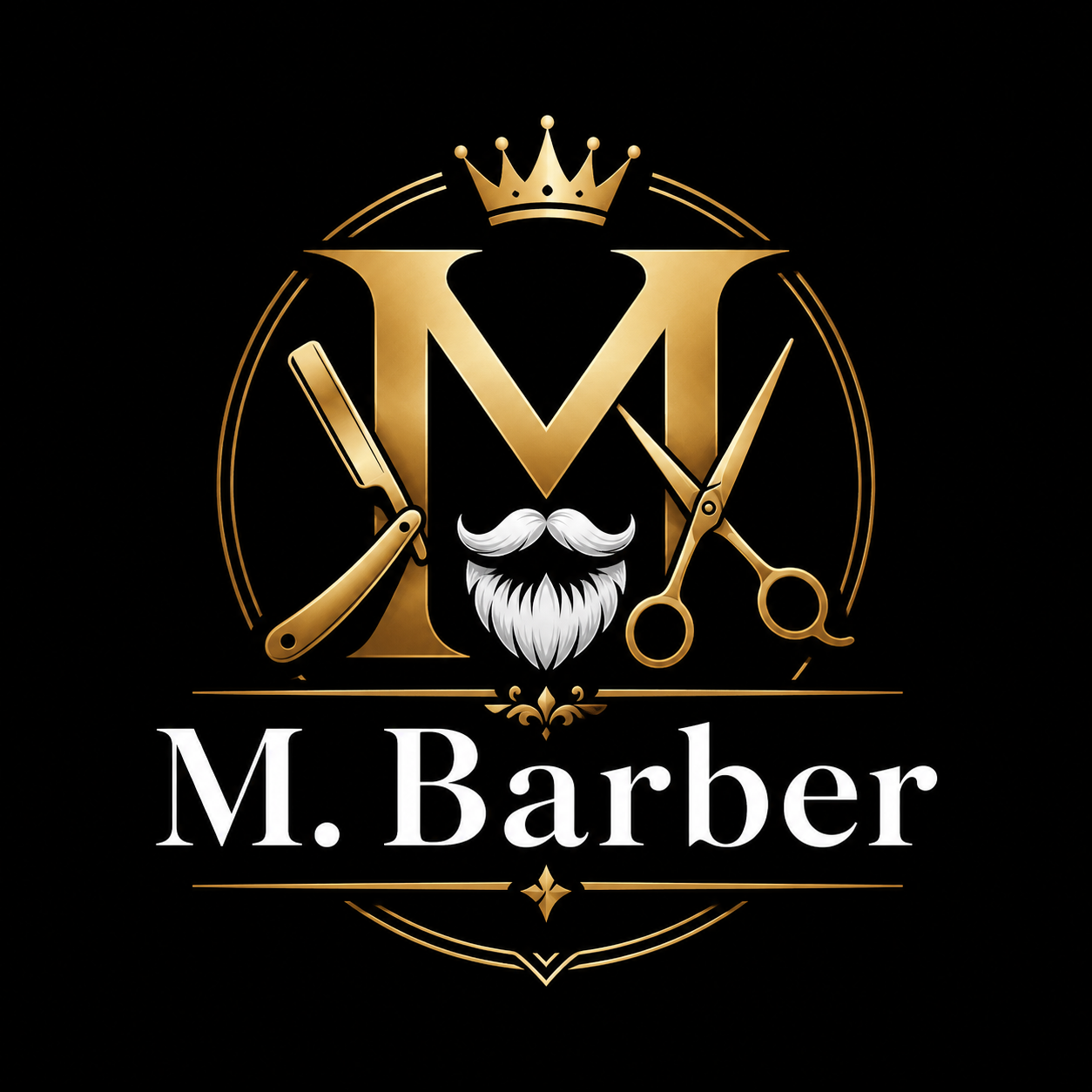Logo M. Barber